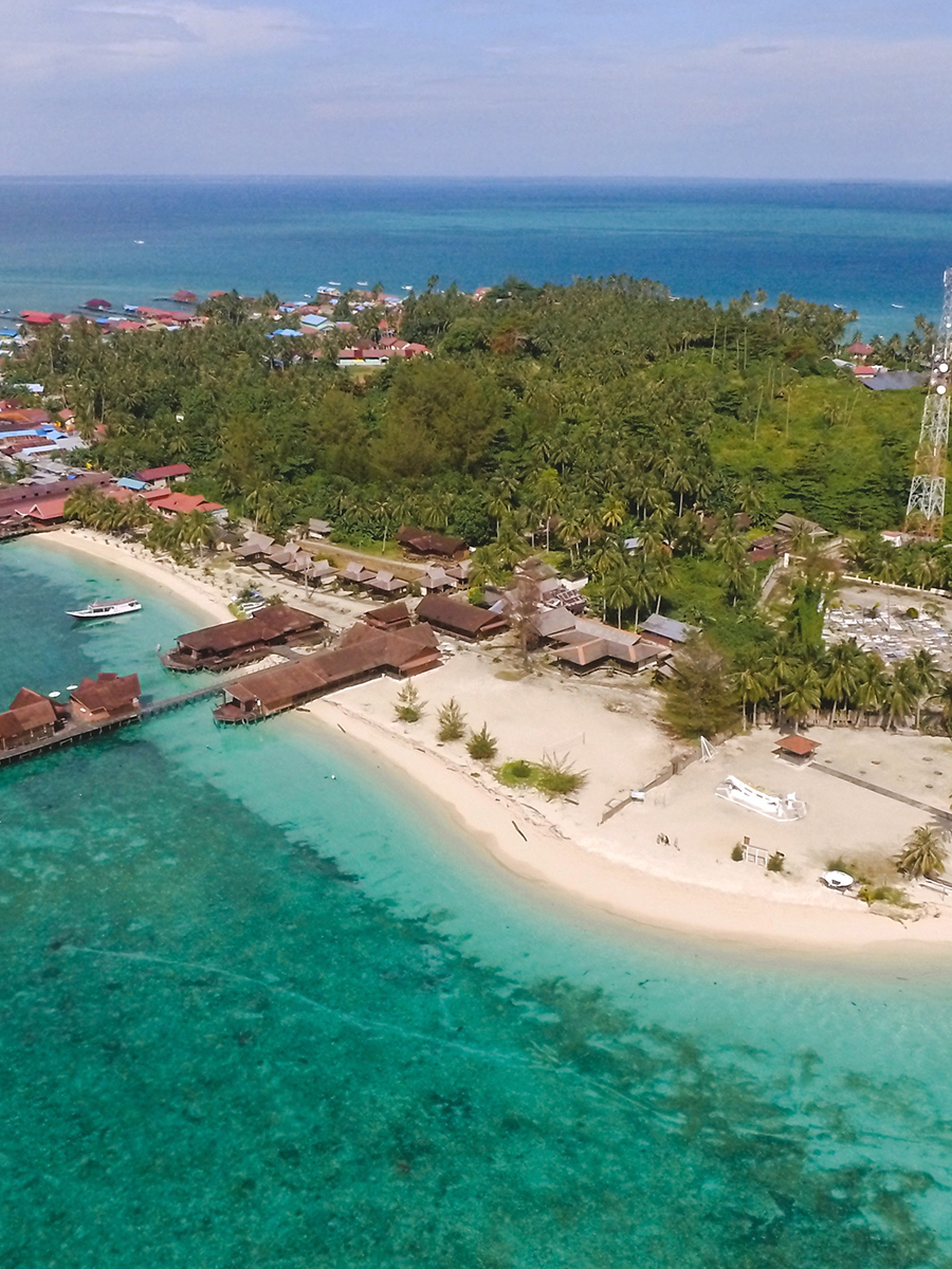 Peta Kepulauan Derawan